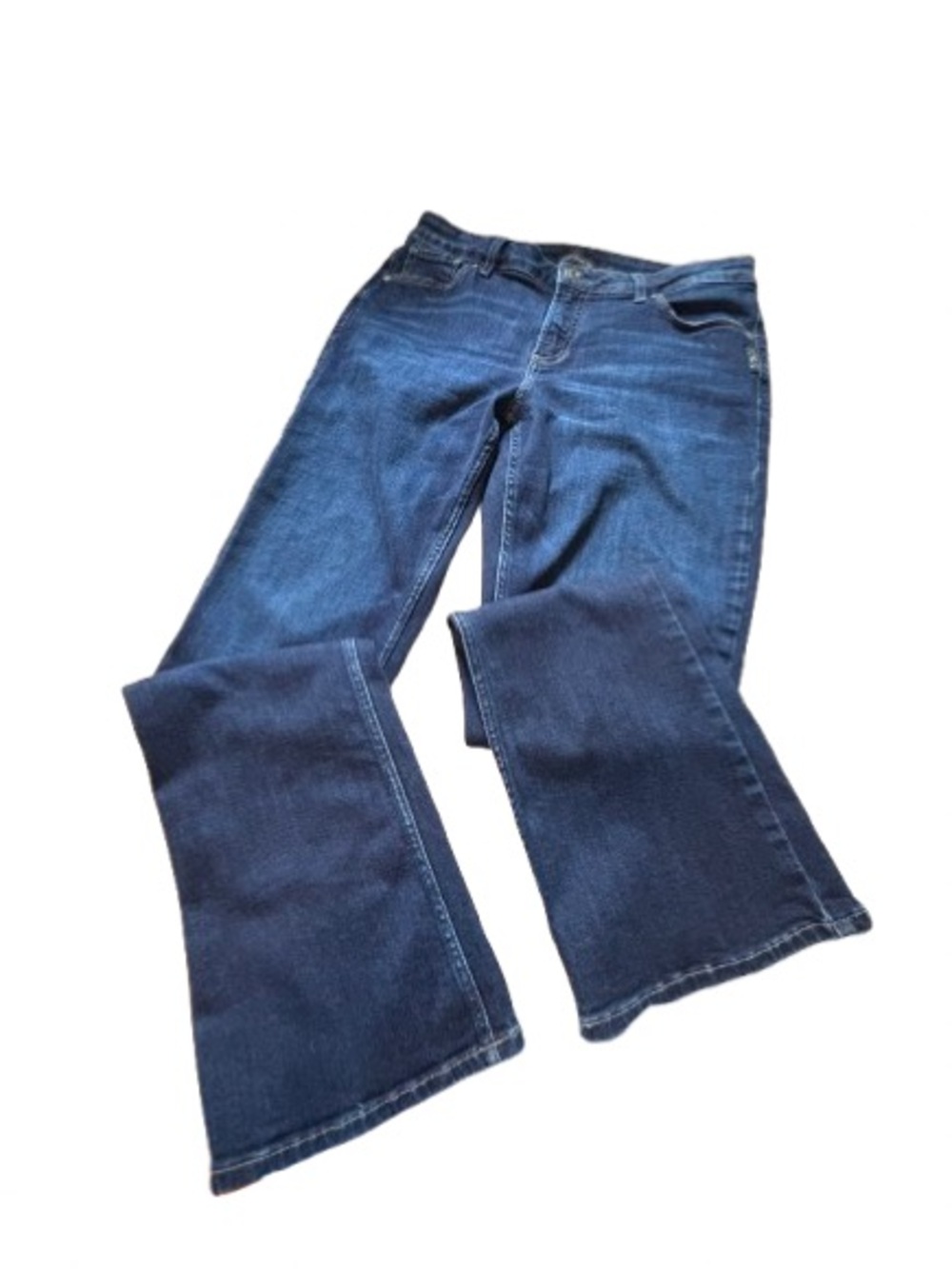 Women’s Silver Dark Blue Jeans